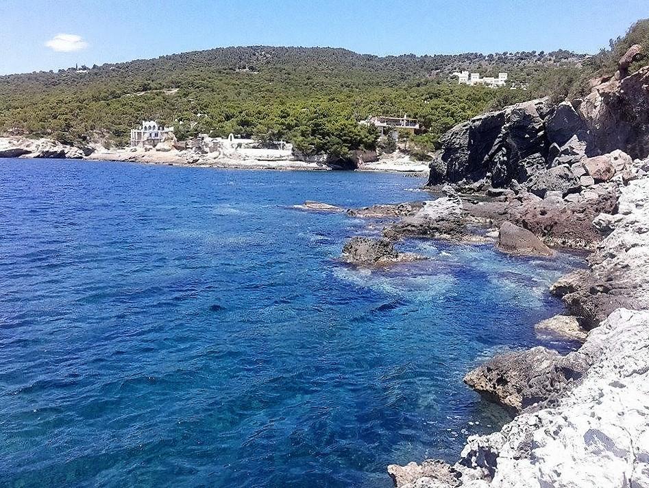 Kavos Bay Seafront Hotel Agia Marina  Bagian luar foto