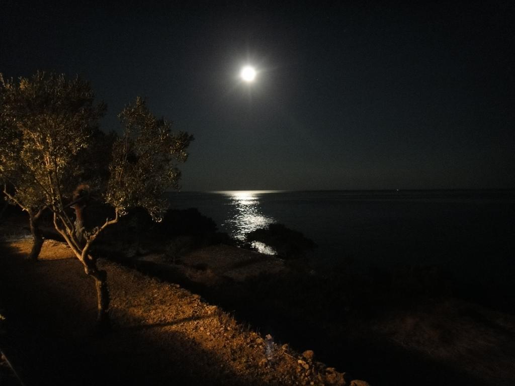Kavos Bay Seafront Hotel Agia Marina  Bagian luar foto