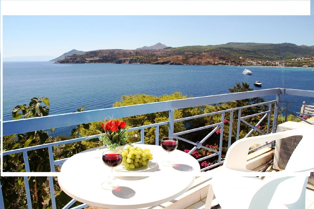Kavos Bay Seafront Hotel Agia Marina  Bagian luar foto