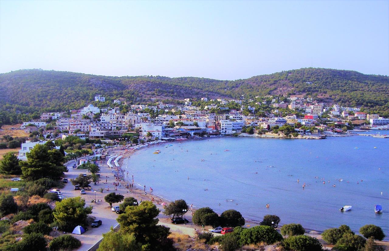 Kavos Bay Seafront Hotel Agia Marina  Bagian luar foto