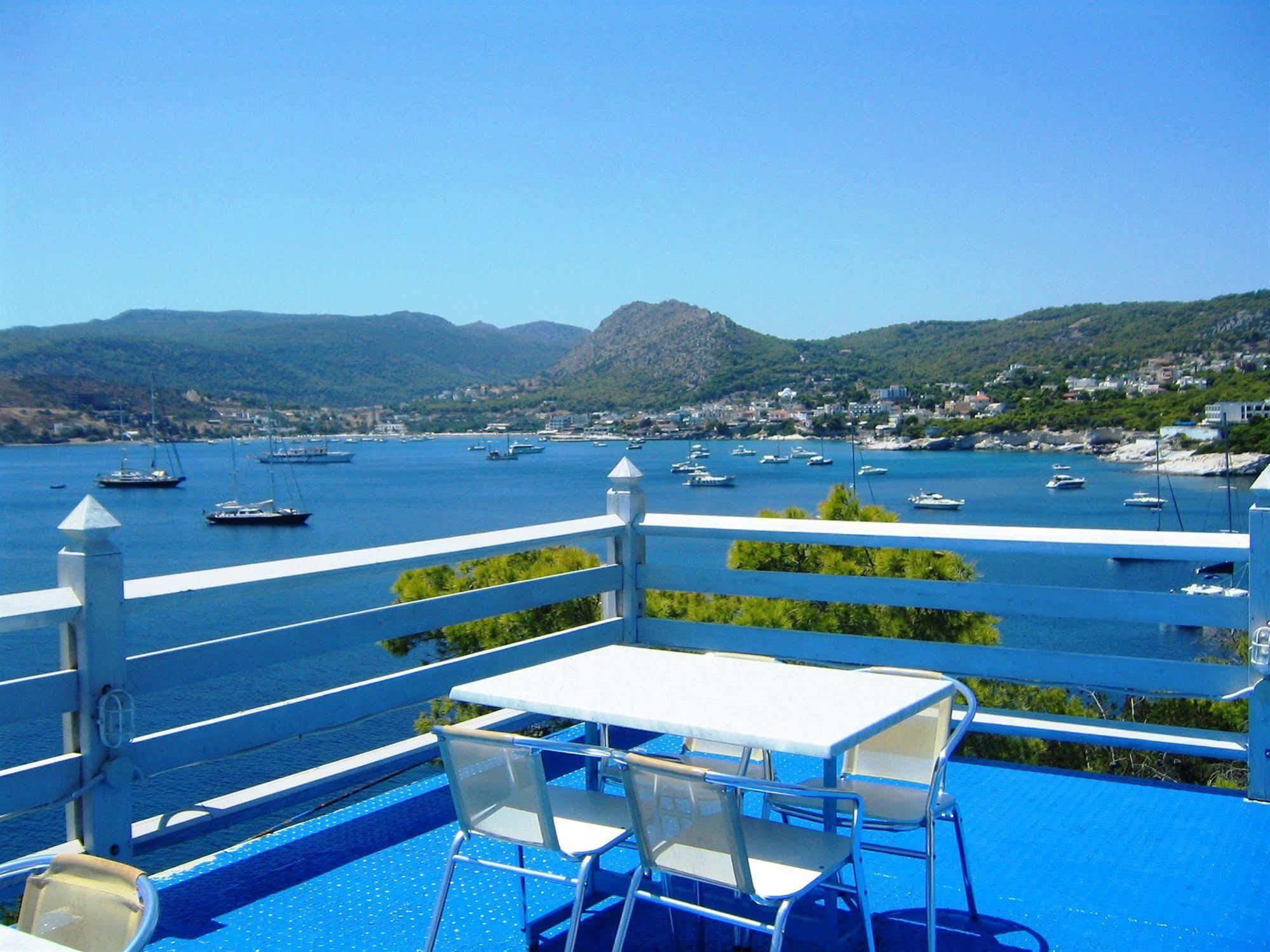 Kavos Bay Seafront Hotel Agia Marina  Bagian luar foto