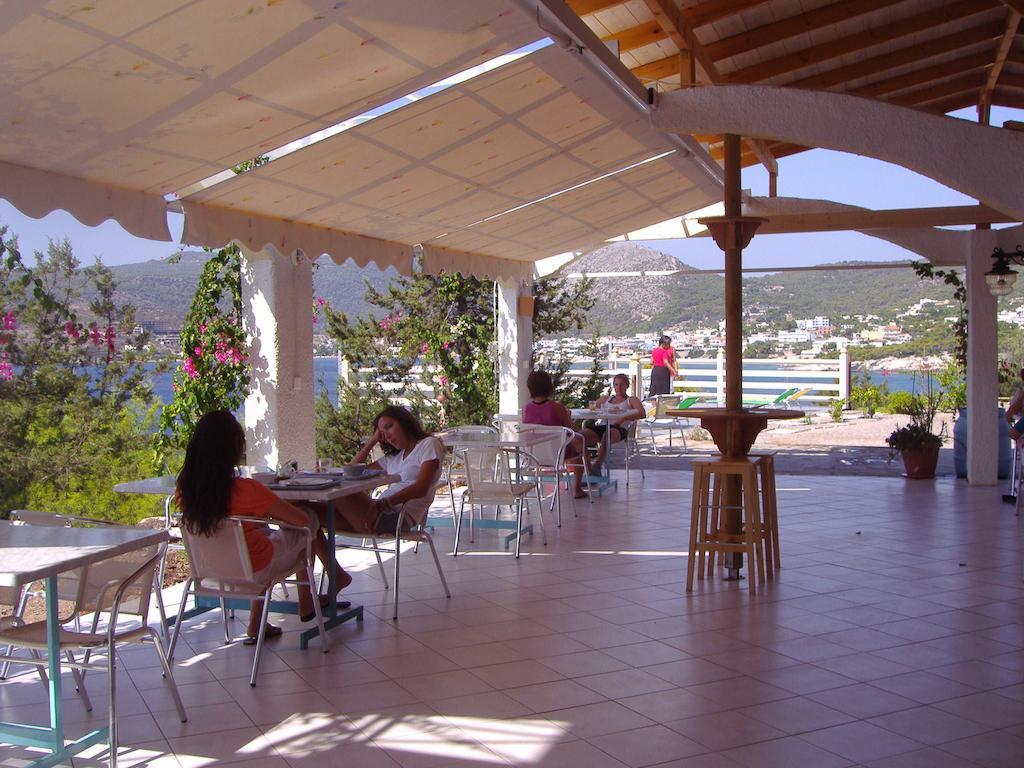 Kavos Bay Seafront Hotel Agia Marina  Bagian luar foto