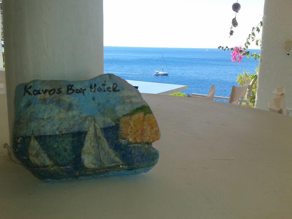 Kavos Bay Seafront Hotel Agia Marina  Bagian luar foto