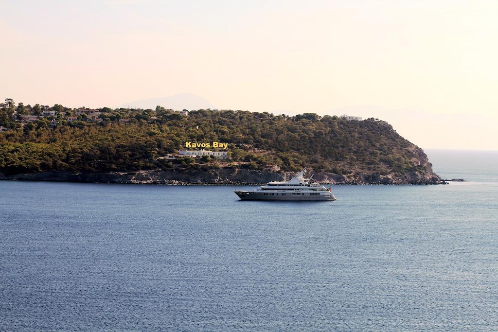 Kavos Bay Seafront Hotel Agia Marina  Bagian luar foto